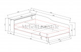 Легло "City 2002" - лате/мока