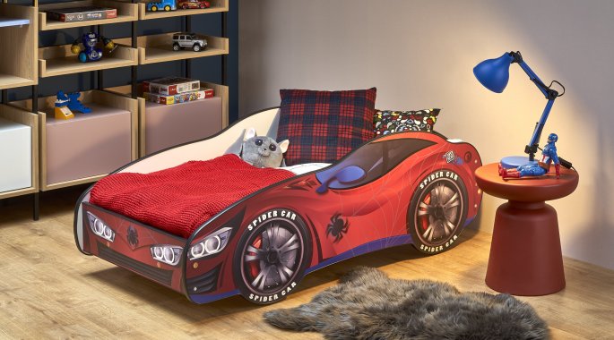Детско легло "Spidercar"