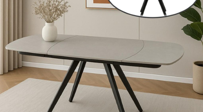 Разтегателната трапезна маса Compact