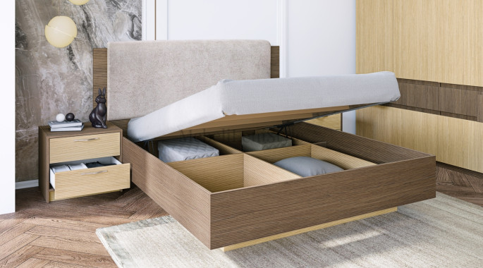 Легло с нощни шкафчета "City 7089" Легло с нощни шкафчета "City 7089"