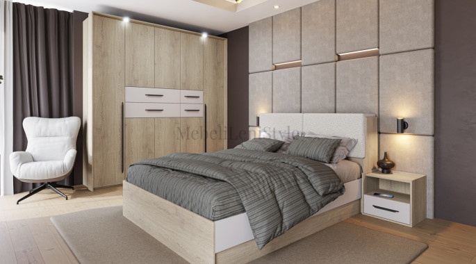 Спален комплект "City 7090" Спален комплект "City 7090"