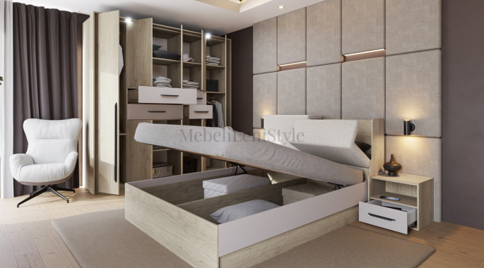 Спален комплект "City 7090" Спален комплект "City 7090"