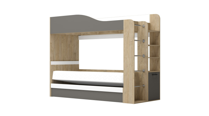 Модул "Крис М1" - Сонома харбър/графит/бяло