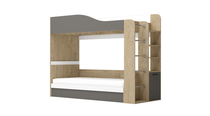 Модул "Крис М1" - Сонома харбър/графит/бяло