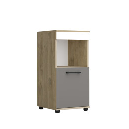 Модул "Крис М12" - Сонома храбър/графит/бяло