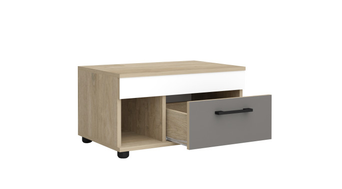 Модул "Крис М8/М9" - Сонома храбър/графит/бяло Модул "Крис М8/М9" - Сонома храбър/графит/бяло