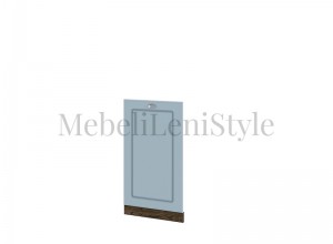 Врата с цокъл ВФ-Деним мат-06-38