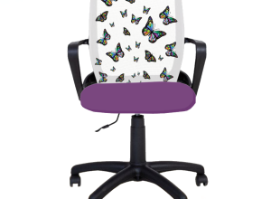 Детски стол "         Fly Black Butterfly"