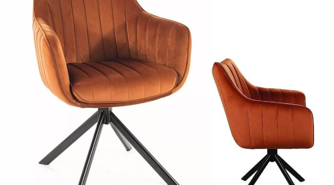 Трапезен стол Colin Velvet Трапезен стол Colin Velvet