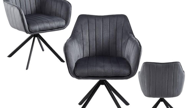 Трапезен стол Colin Velvet Трапезен стол Colin Velvet