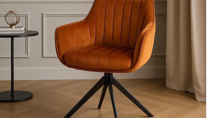 Трапезен стол Colin Velvet Трапезен стол Colin Velvet