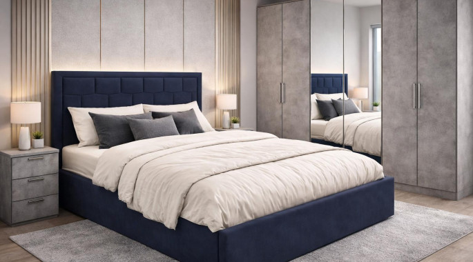 Тапицирано легло "Рубин"