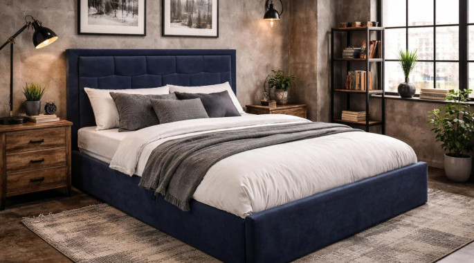 Тапицирано легло "Рубин"