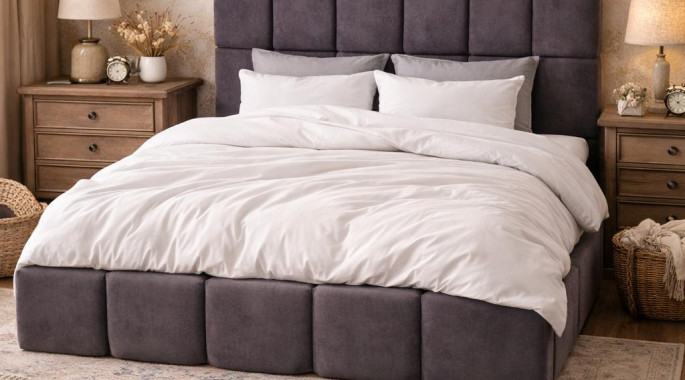 Тапицирано легло по поръчка 