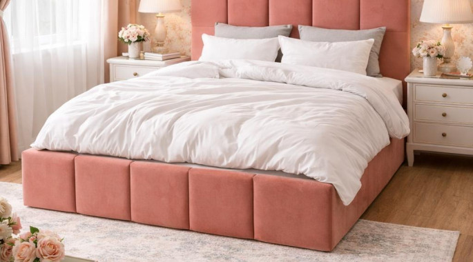 Тапицирано легло по поръчка 