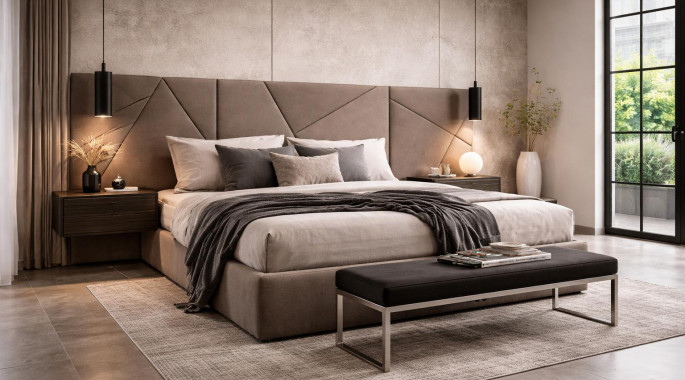 Тапицирано легло по поръчка 