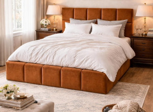 Тапицирано легло по поръчка 