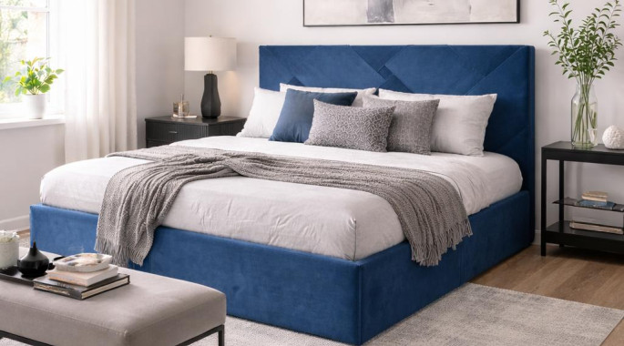 Тапицирано легло по поръчка 