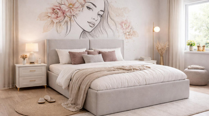 Тапицирано легло по поръчка 