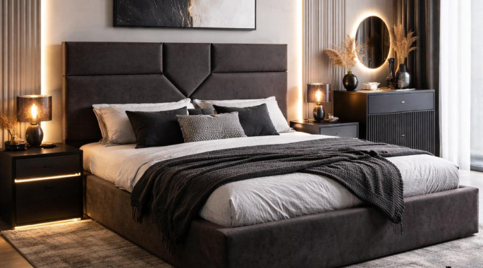 Тапицирано легло по поръчка 