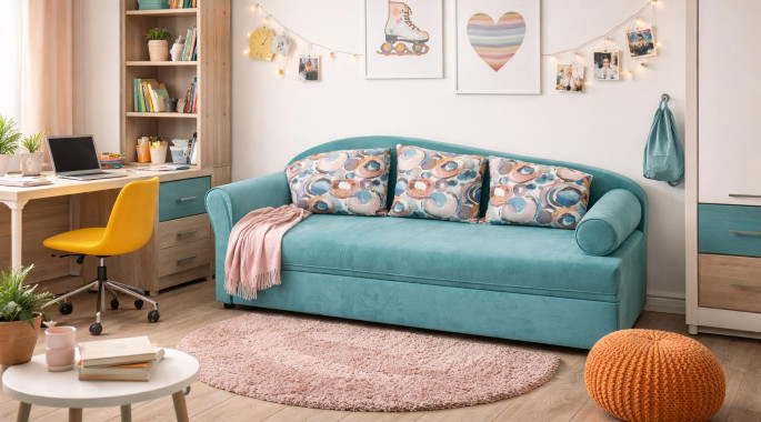 Разтегателен Диван "Лилия"