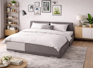 Тапицирано легло по поръчка 