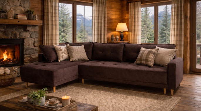 Ъглов диван Малмо по размер