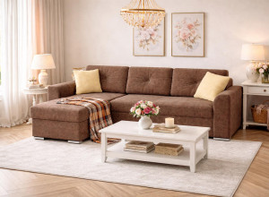 Ъглов Диван "Панама - кафяв"