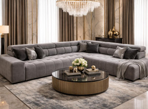 Ъглов диван Плаза по размер