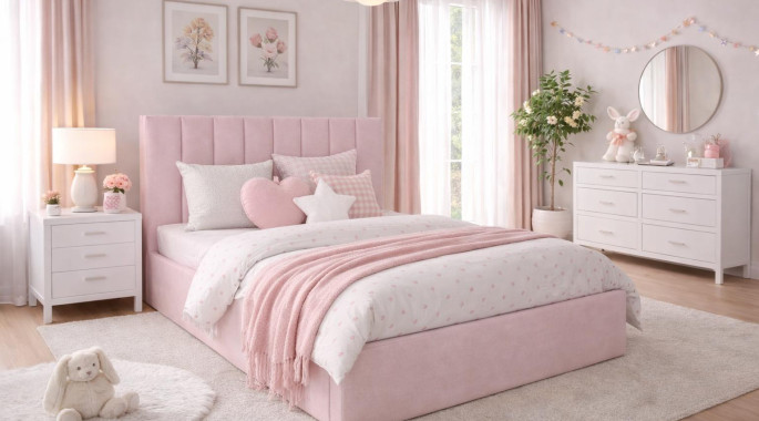 Тапицирано легло "Канди"