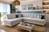 Ъглов диван  Нето по рамер