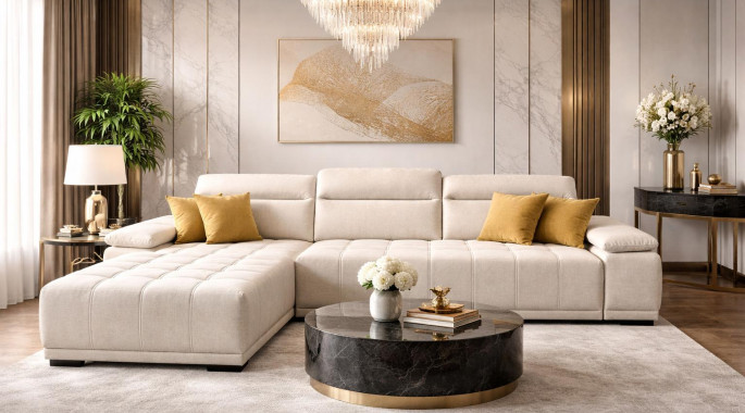 Ъглов диван Фокус по размер 