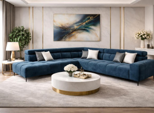 Ъглов диван Плаза по размер