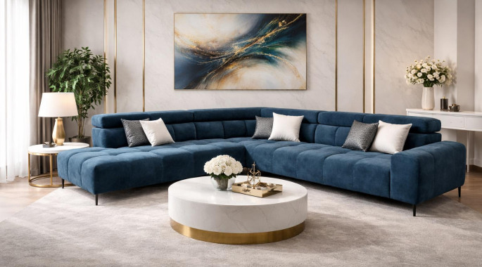 Ъглов диван Плаза по размер